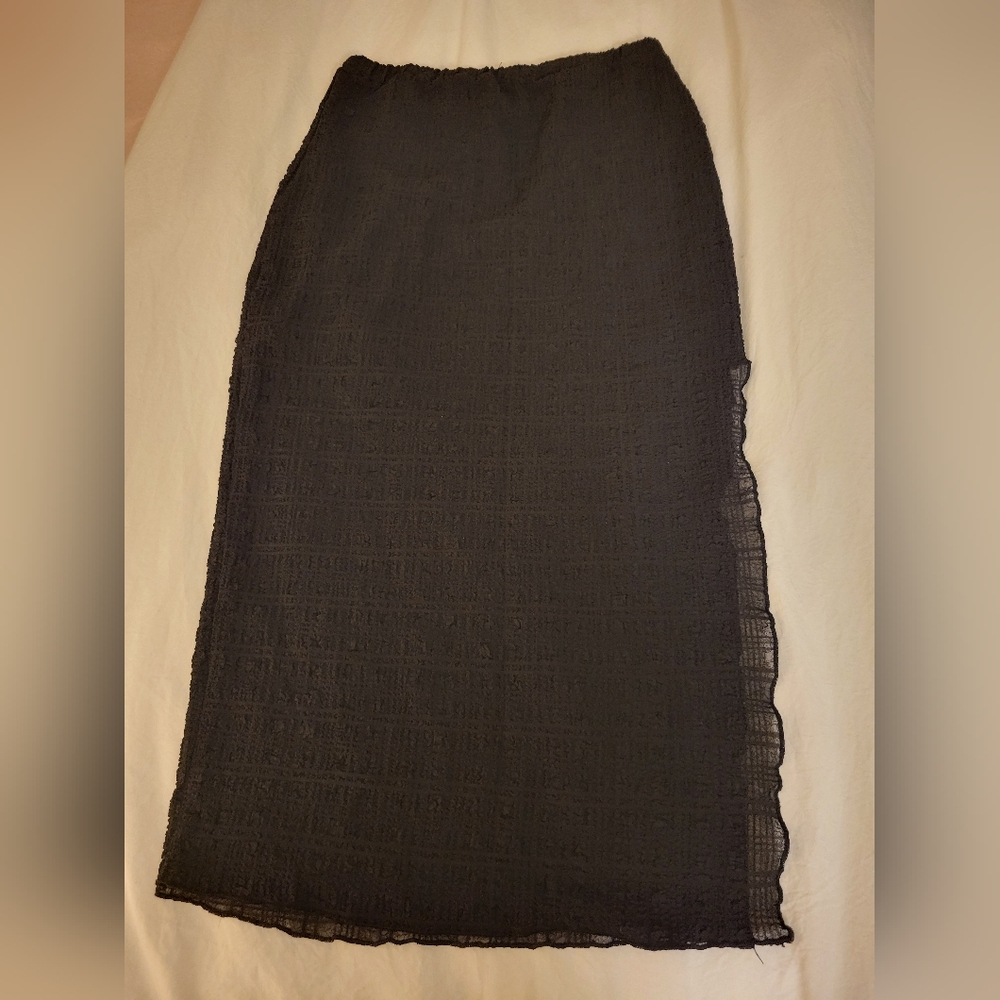 Topshop Black Women's Skirt